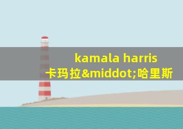 kamala harris卡玛拉·哈里斯